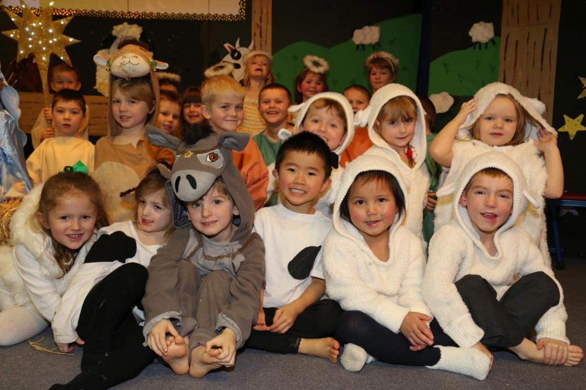 Kinson Primary School Nativity Play.  Picture by Richard Crease