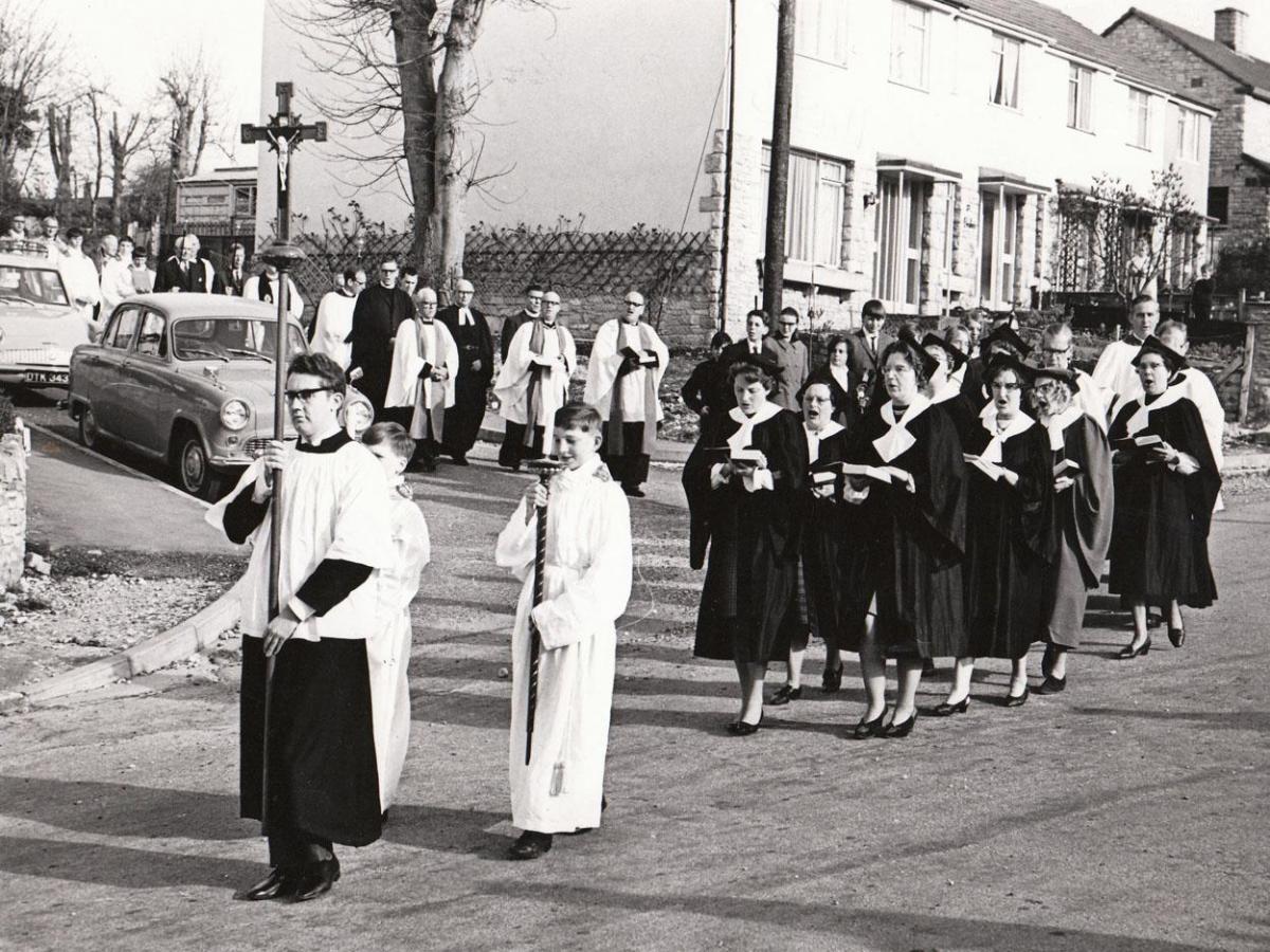 In 1969 St Mark's Church in Swanage celebrated its centenary. Picture: Arthur Grant