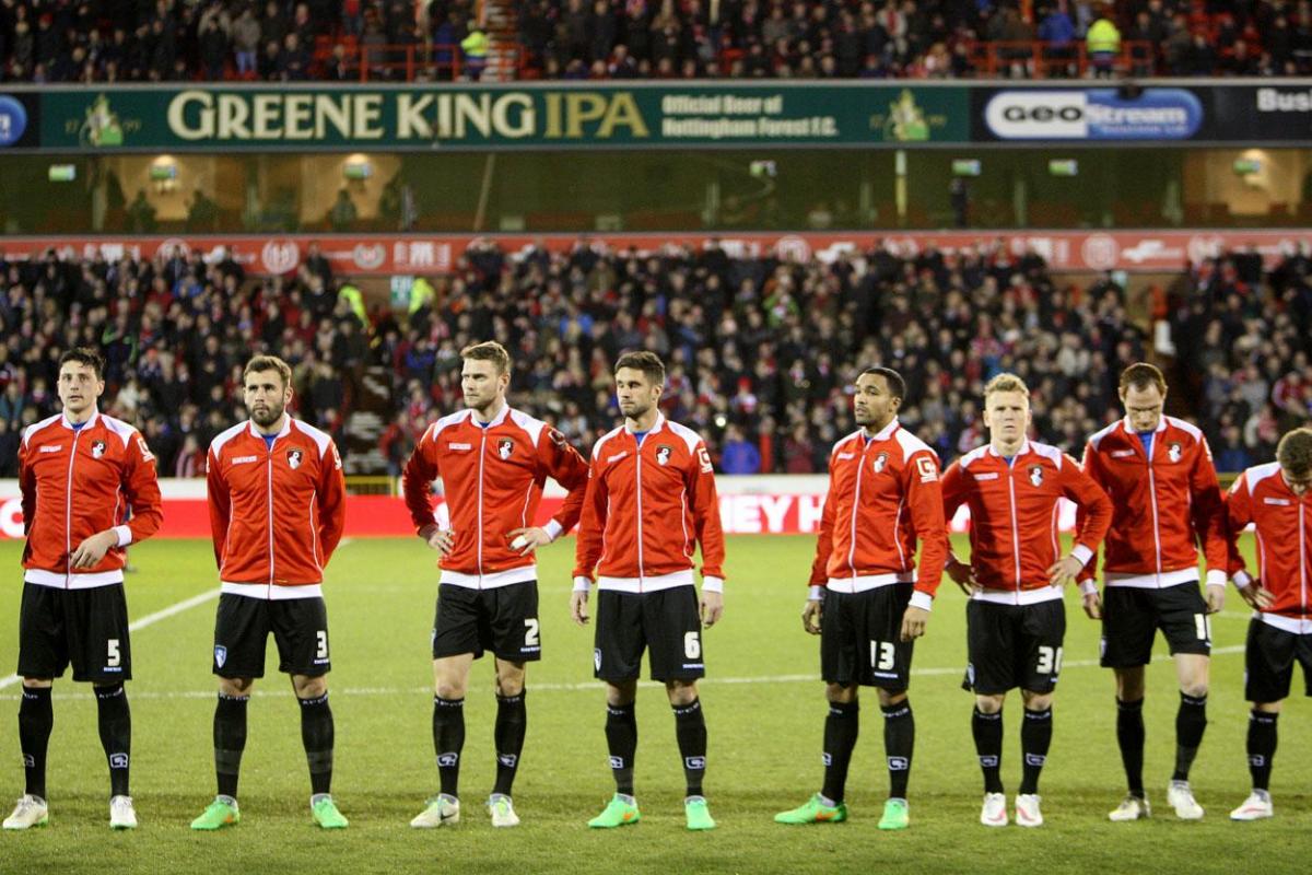 Nottingham Forest v AFC Bournemouth on Wednesday 25th February 2015. All pictures by Corin Messer. 