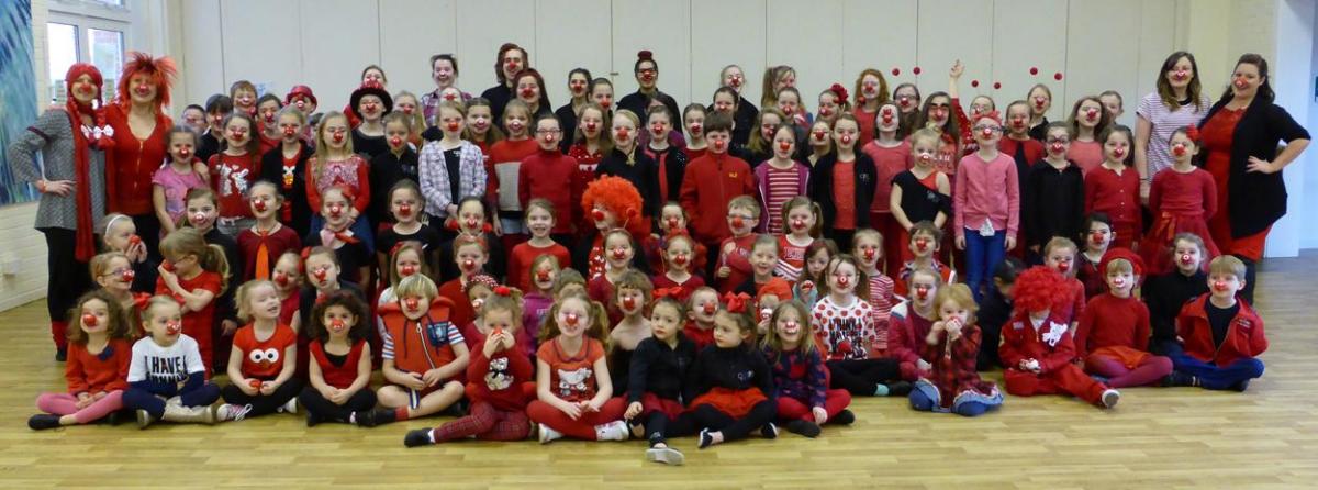 Centre Stage school of Dance and Performing Arts in Lower Parkstone, Poole, raised £85 for Comic Relief with their ‘Wear Red For Red Nose Day’ event.