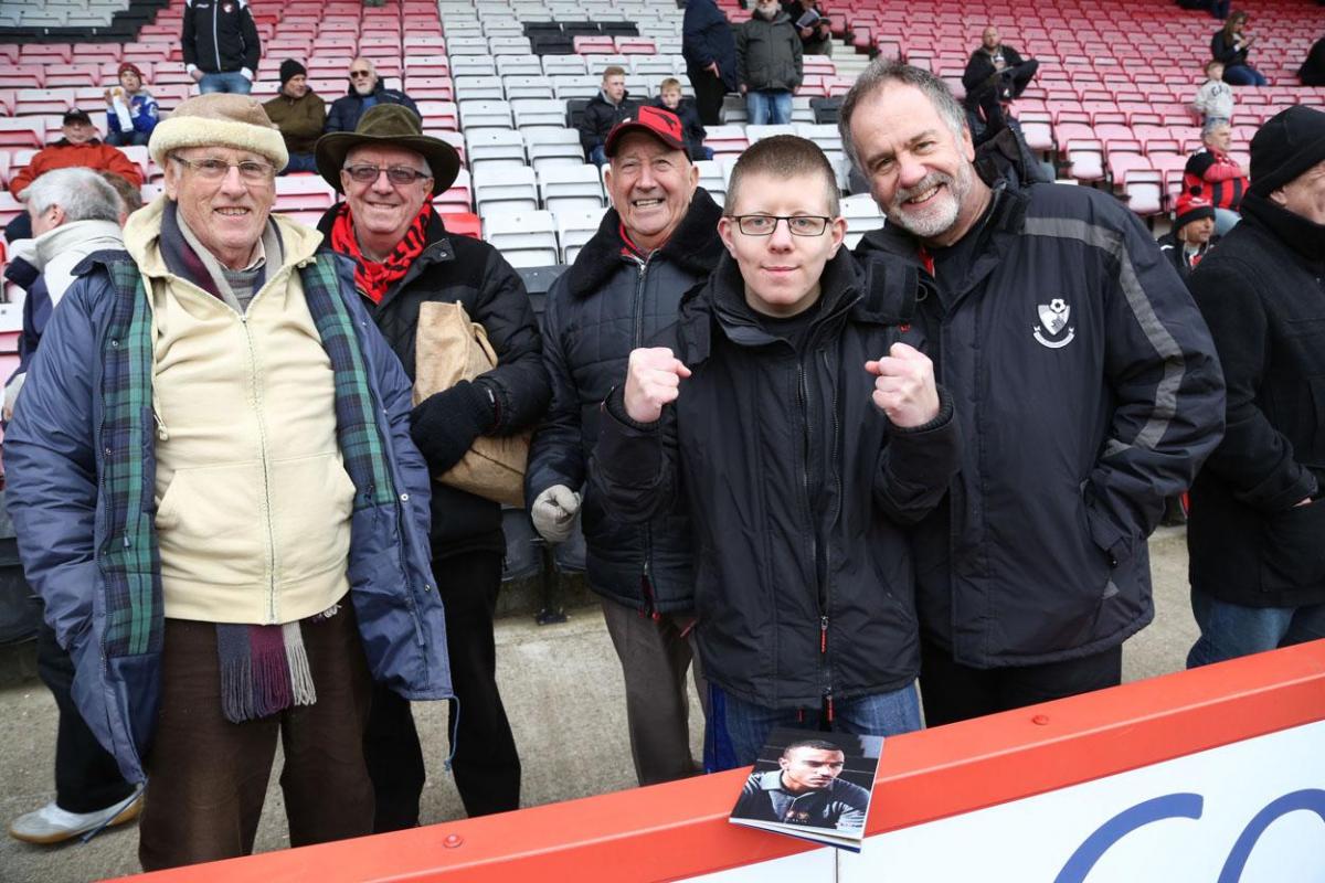 March 2015 Cherries supporters