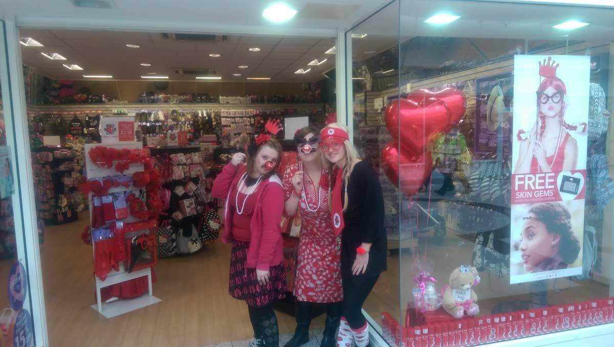 The team at Claire's in Boscombe