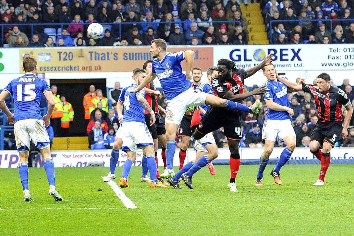 All the pictures of Ipswich Town v AFC Bournemouth on Friday 3 April, 2015 