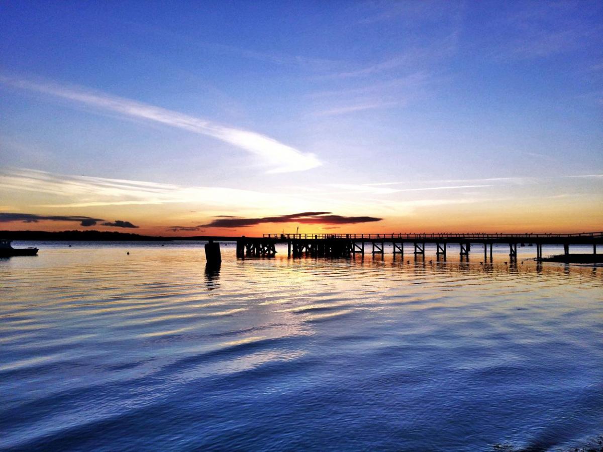 Sunset at Lake Pier taken by David Proctor