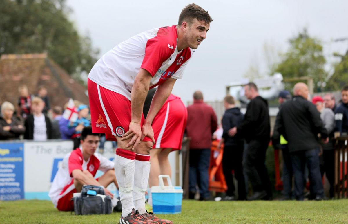 All the pictures of Poole Town v Corby Town on 25th April 2015 by Corin Messer 