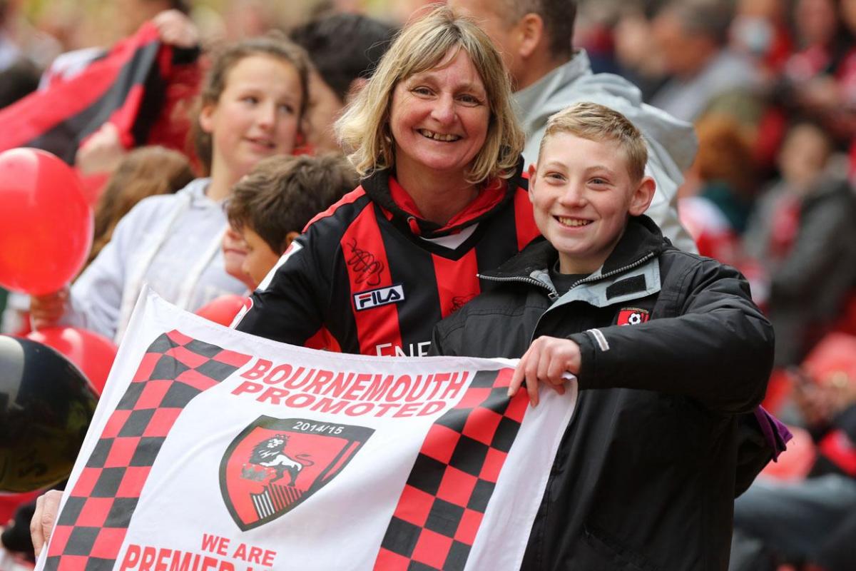 All the fans photos of the final Cherries match in May