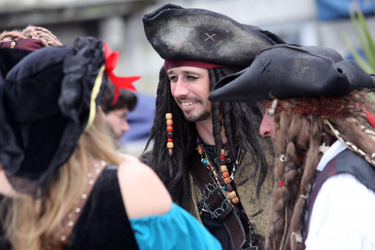 Thousands at Poole Quay for the 2015 Harry Paye Day. Pictures by Sam Sheldon. 