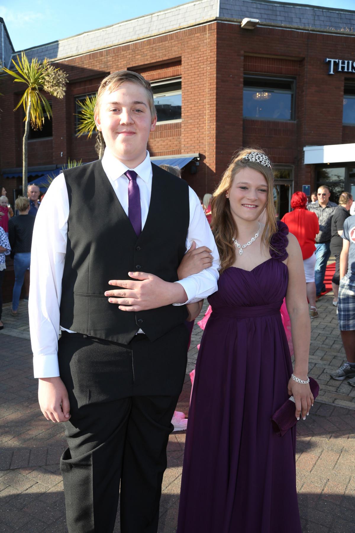 Pictures from Carter Community School Year 11 prom at The Quay Thistle hotel in Poole on 19th June 2015 by Richard Crease. 