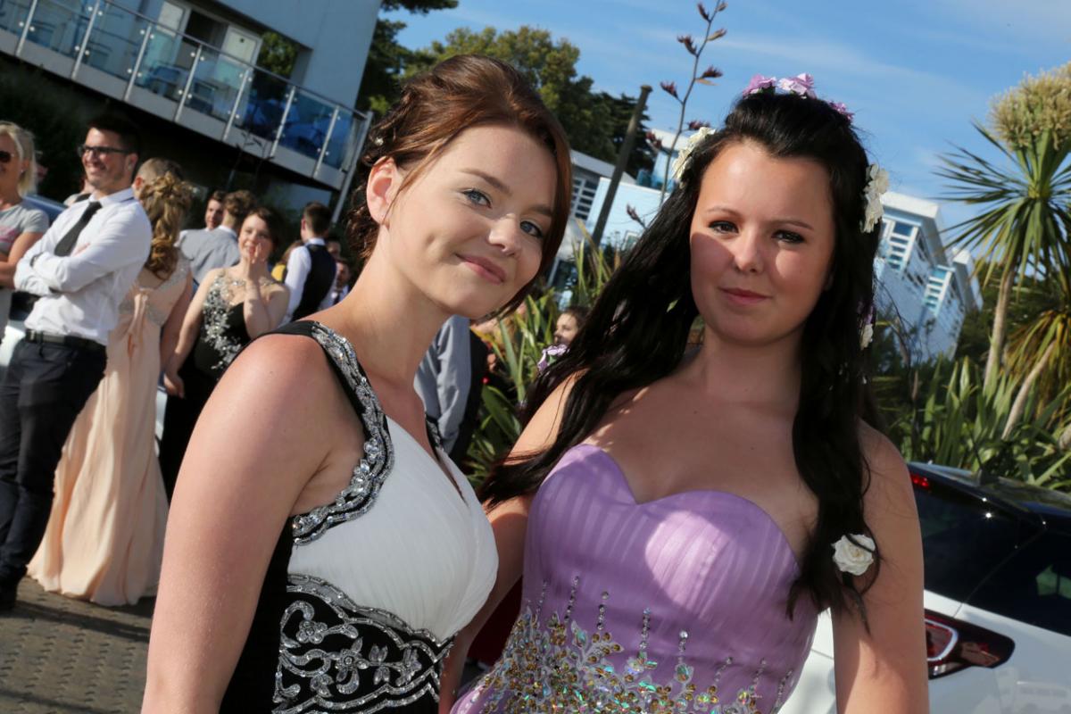 St Aldhelms Academy Year 11 prom at The Sandbanks Hotel on 25th June 2015. Pictures by Sam Sheldon. 