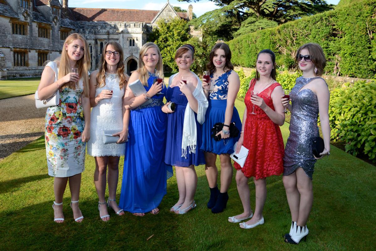Corfe Hills School Year 13 prom at Athelhampton House on 25th June 2015. Pictures by Sian Court. 