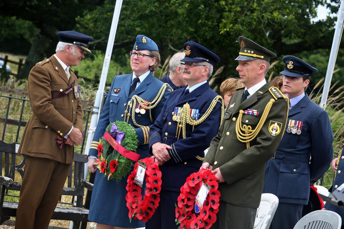  New Forest Airfields Commemorative Service. Pictures by Sally Adams 