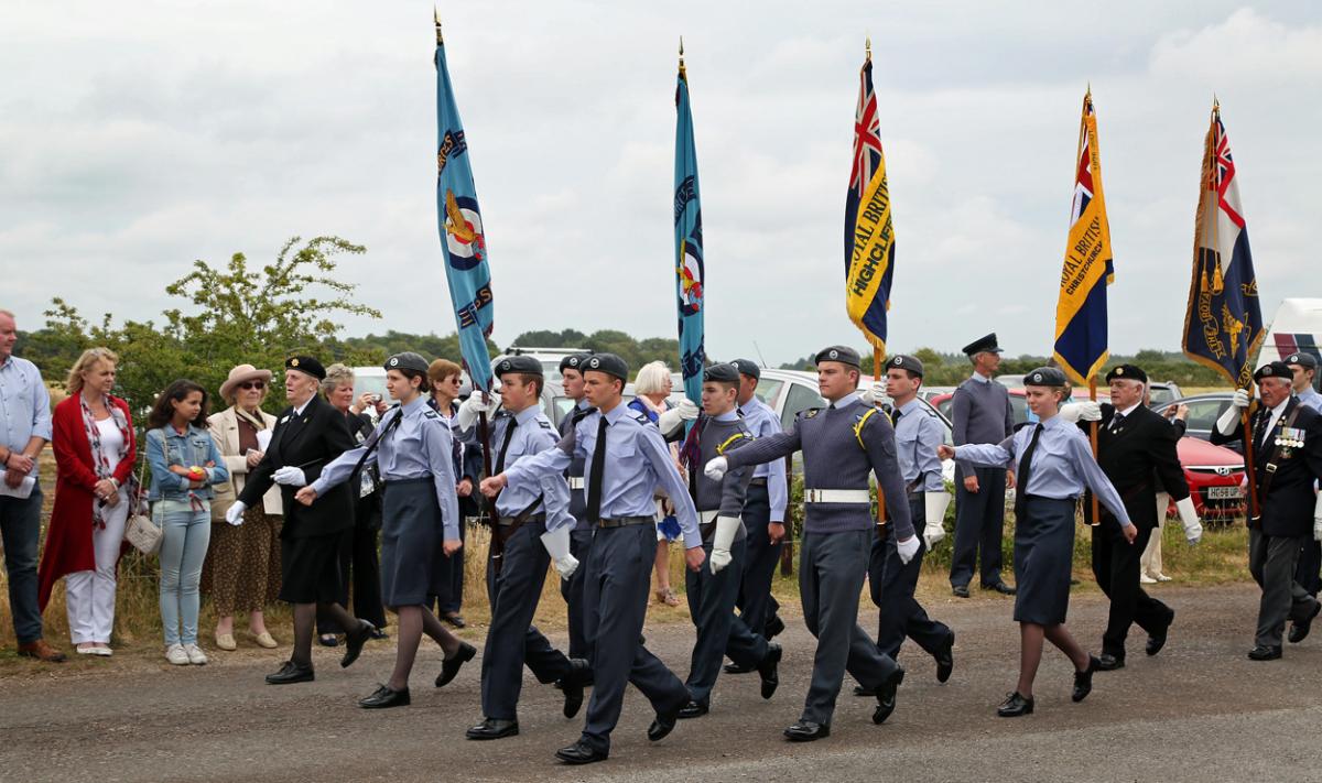  New Forest Airfields Commemorative Service. Pictures by Sally Adams 