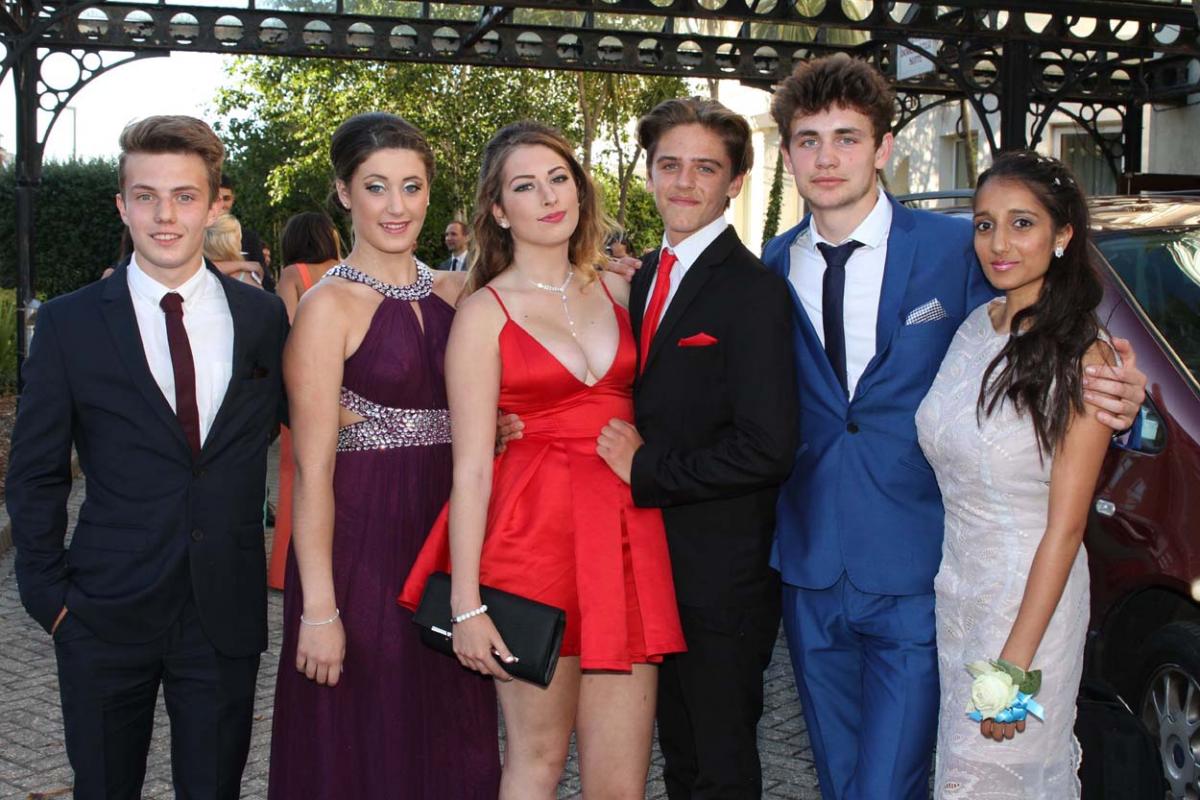 Parkstone and Poole Grammar School Year 11 prom at the Marriott Hotel. Pictures by Hattie Miles. 