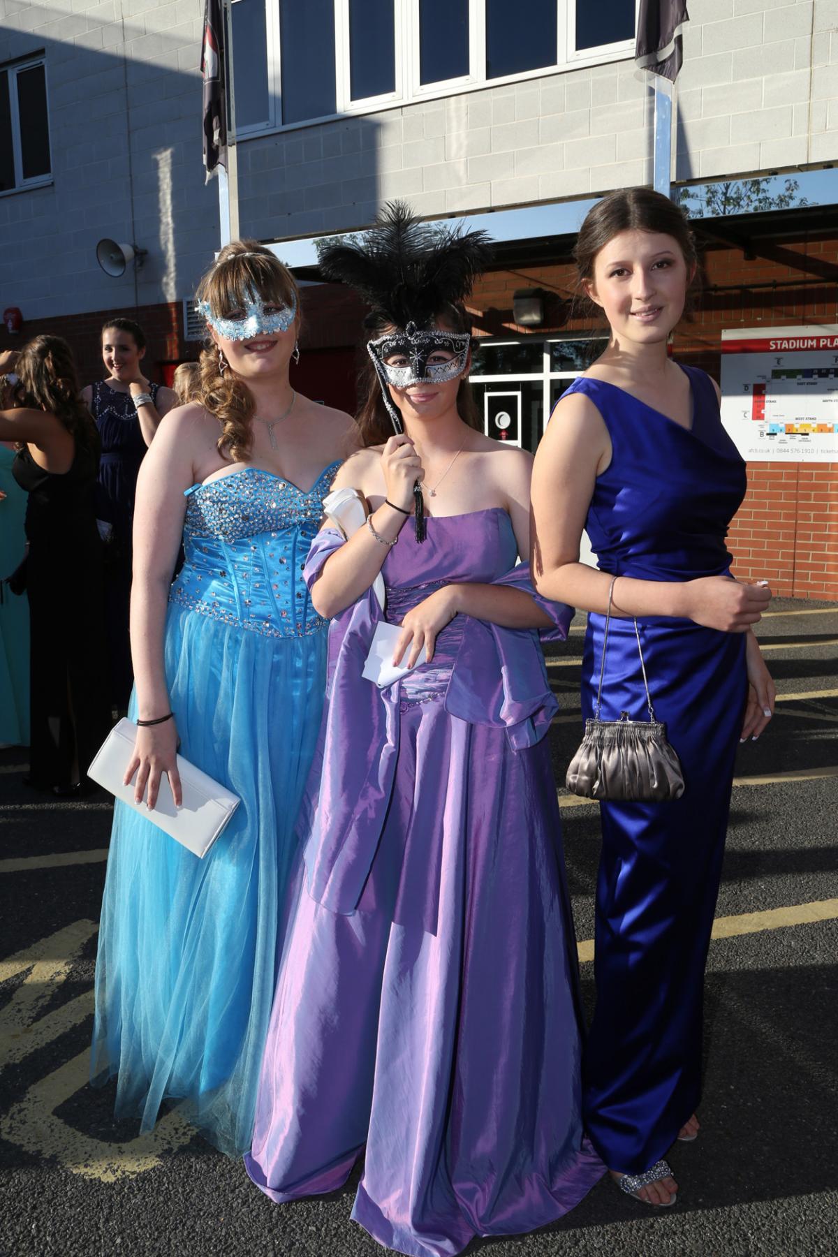 Avonbourne College and Harewood College Yr 11 prom at Goldsands stadium. Pictures by Richard Crease. 