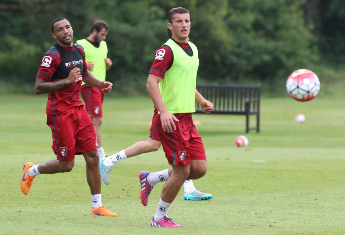 AFC Bournemouth's training session at Canford School on 2nd July 2015. Pictures by Sam Sheldon. 