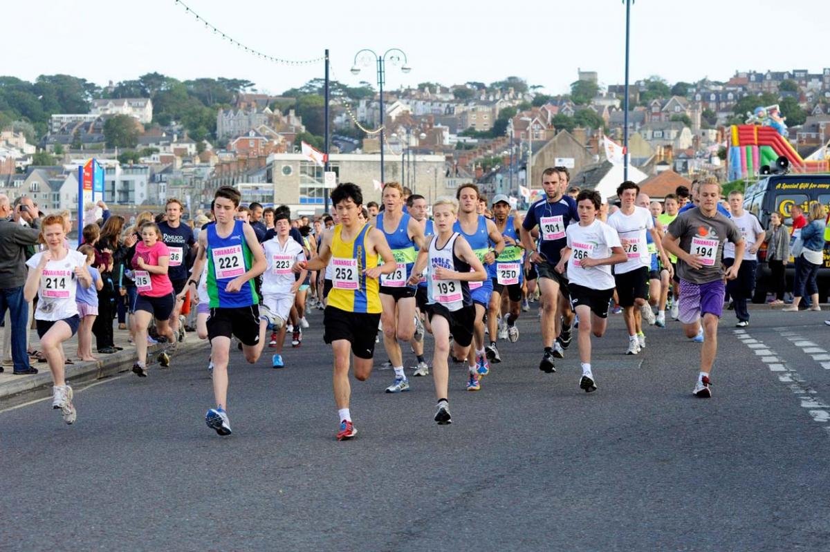 The 4 mile Fun Run in 2012