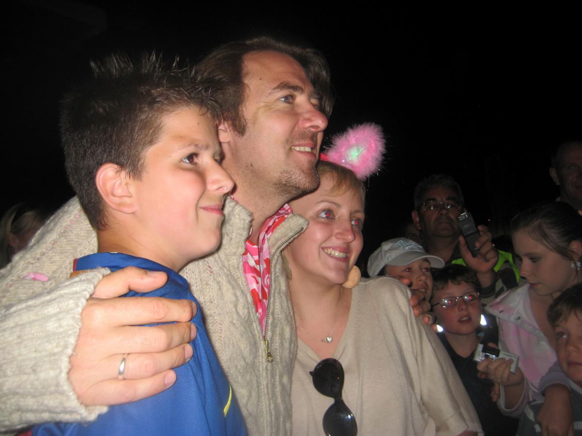 Jonathan Ross at Swanage Carnival in 2008