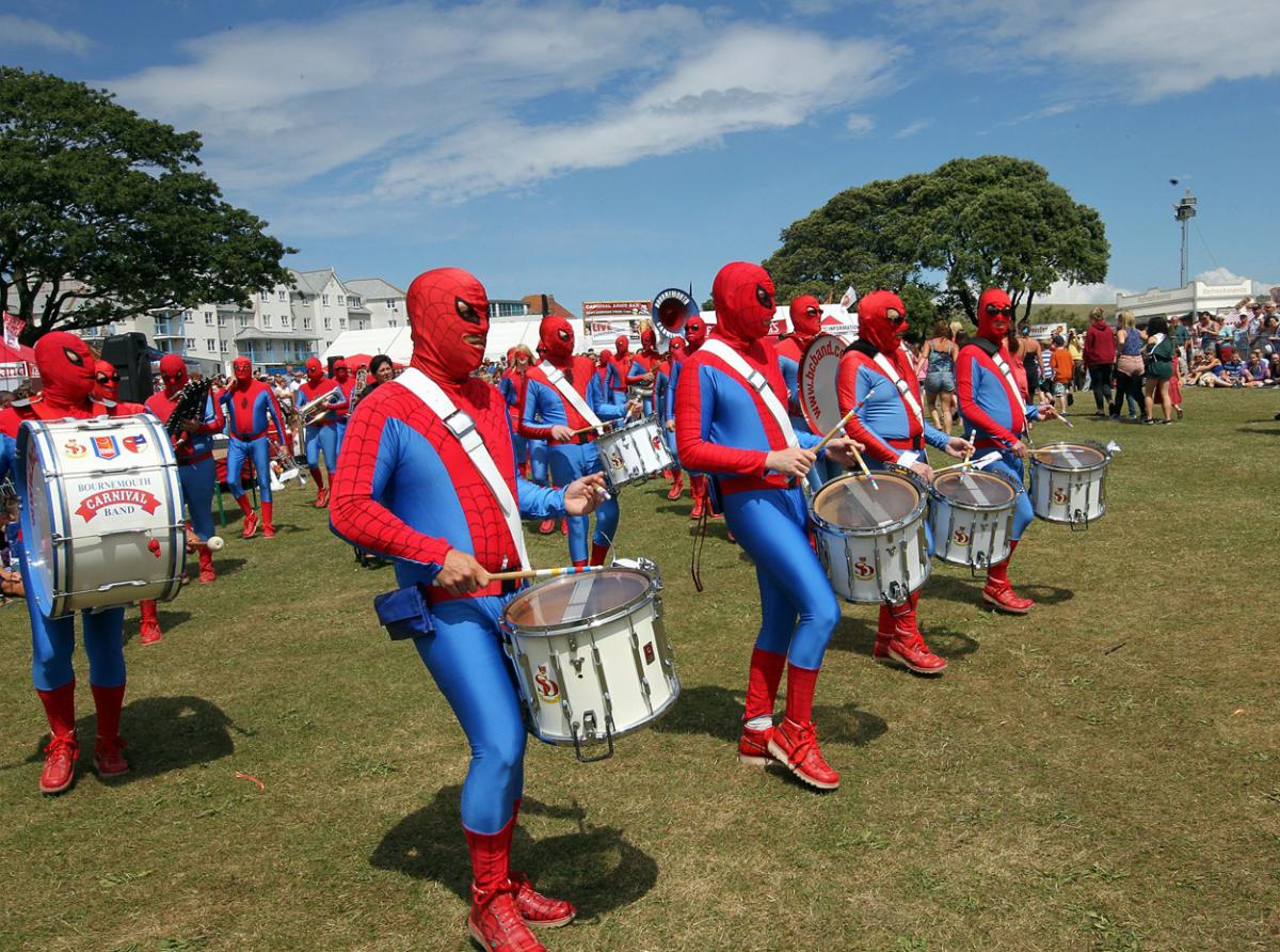 Bournemouth Carnival Band in 2013