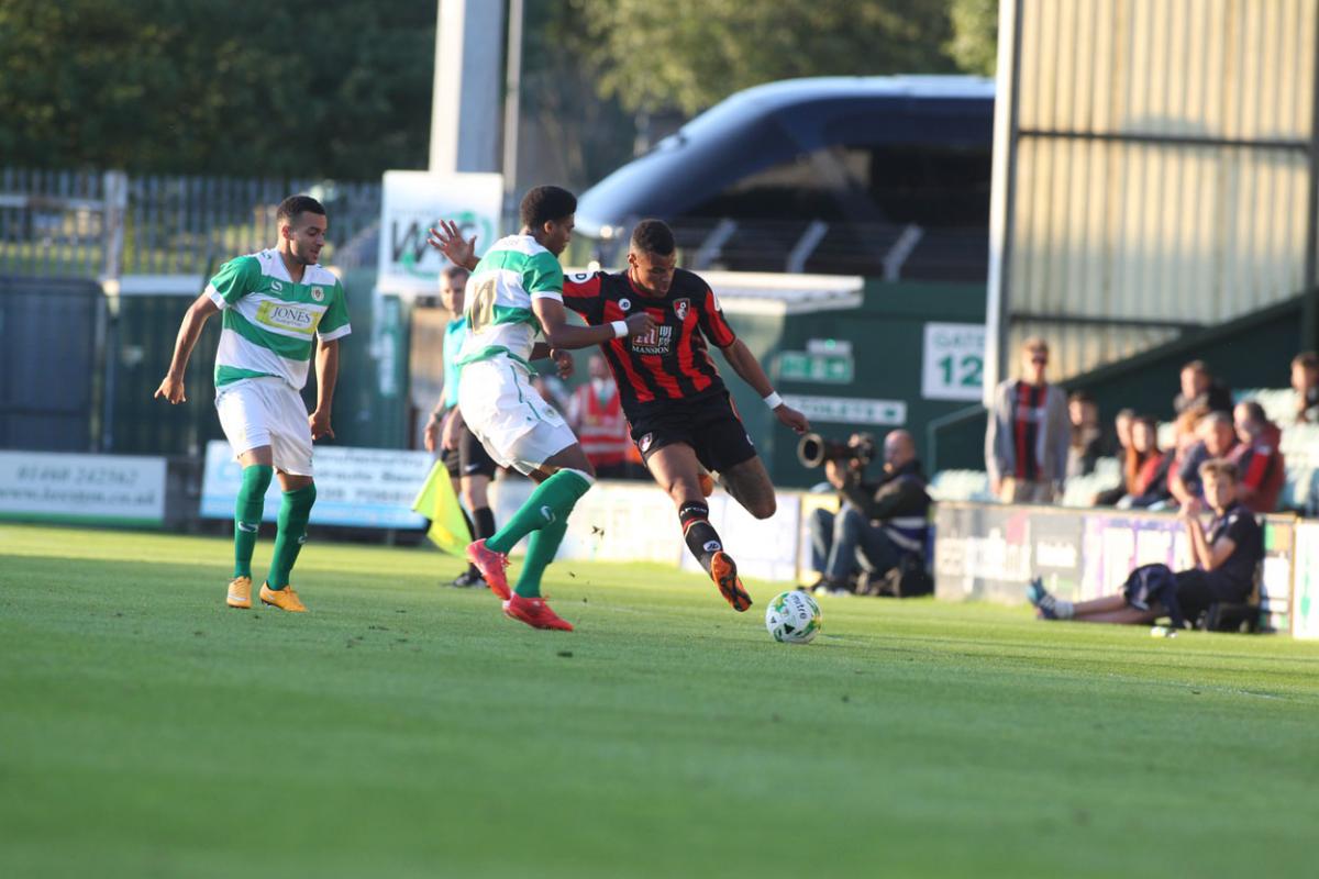 All the pictures from Yeovil Town v AFC Bournemouth on Tuesday, July 28, 2015. Pictures by Sam Sheldon. 
