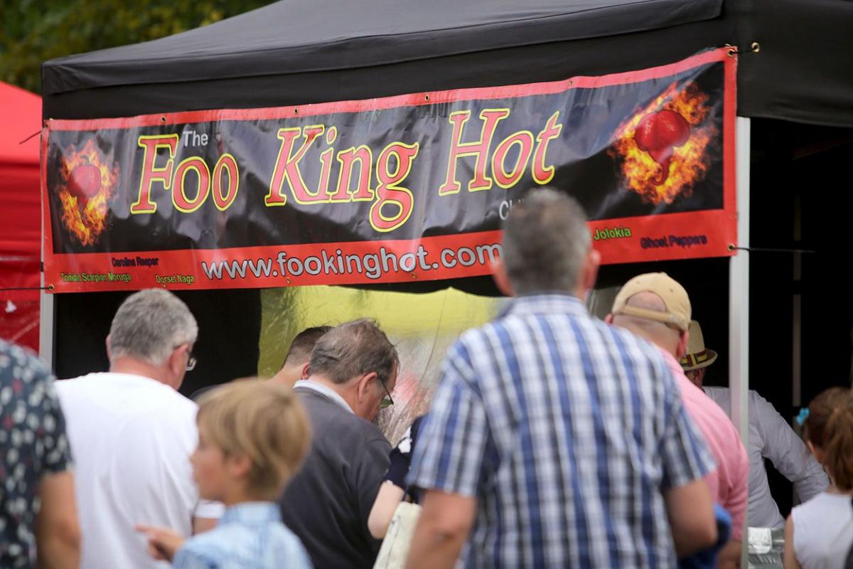 The fifth Great Dorset Chilli Festival in Wimborne
