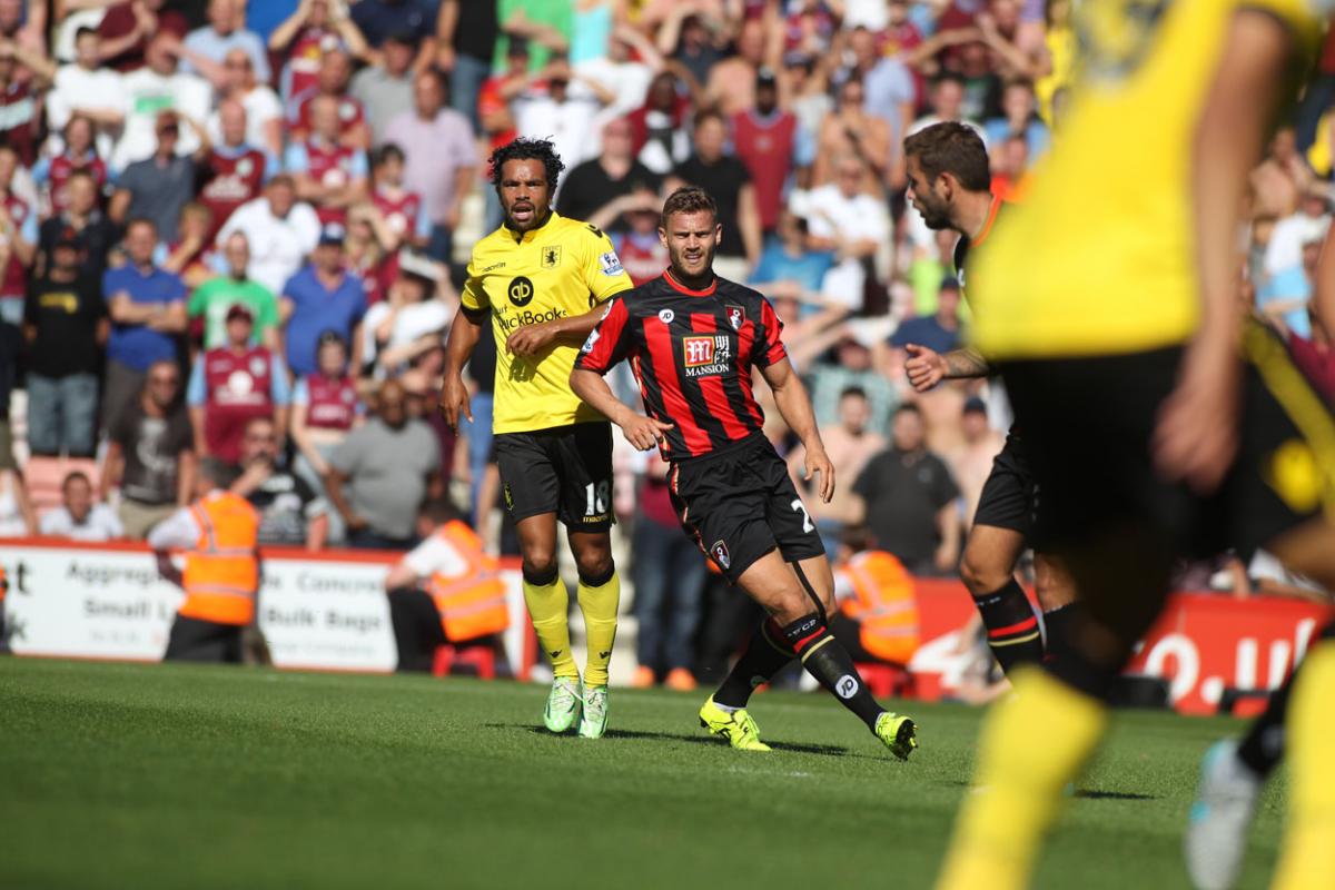 Pictures of Aston Villa and Villa fans from AFC Bournemouth v Aston Villa on Saturday, August 8, 2015