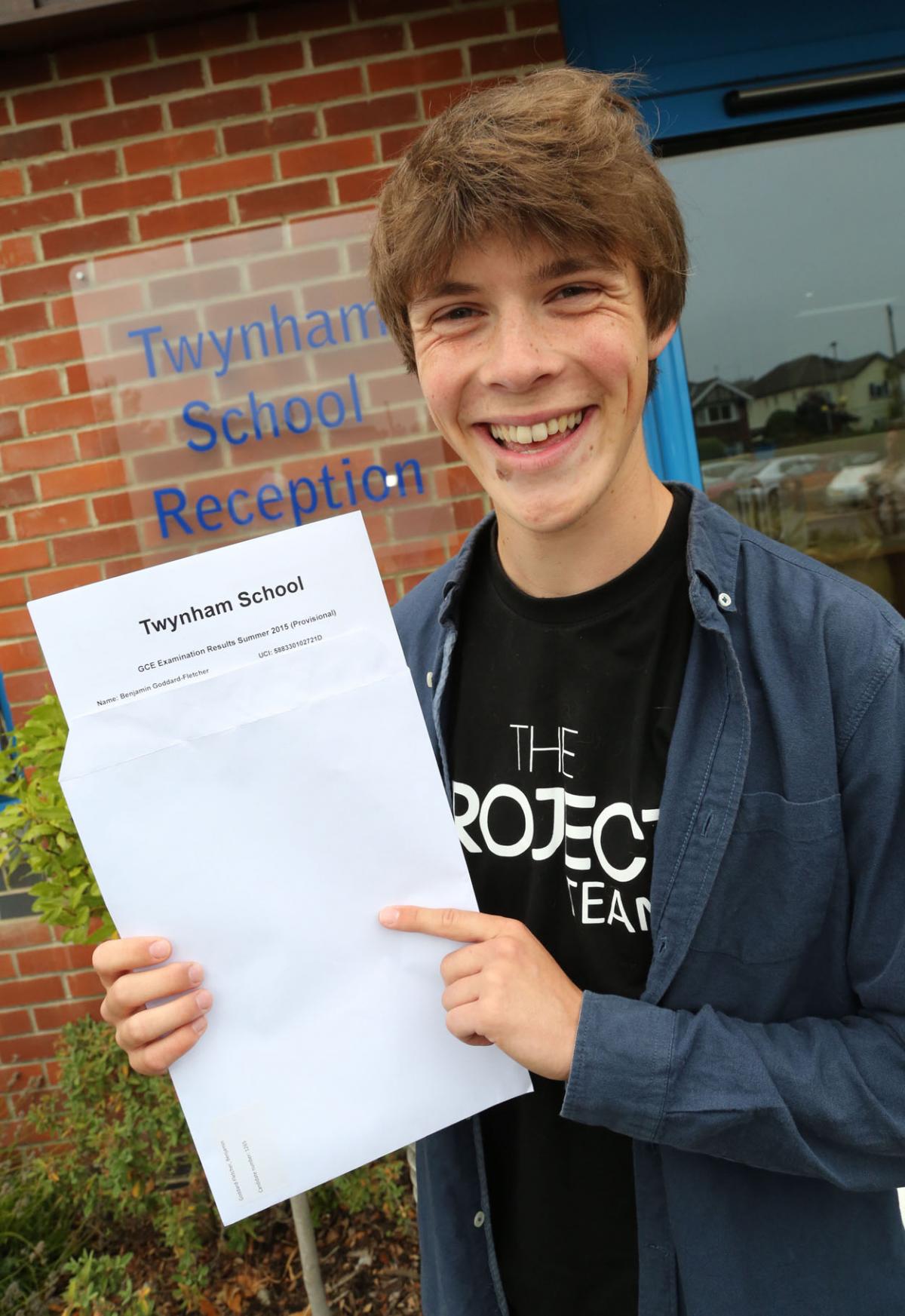 A Level results day 2015 at Twynham School. Pictures by Corin Messer