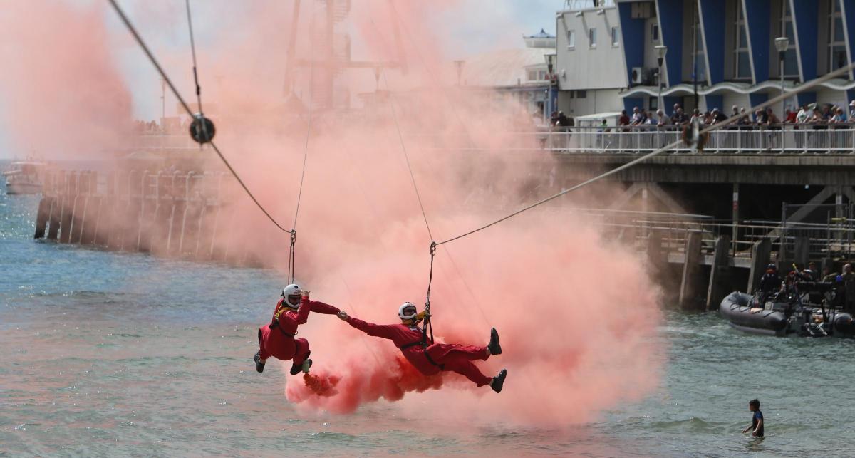 All the action from Friday at the Bournemouth Air Festival 2015. Pictures: Richard Crease