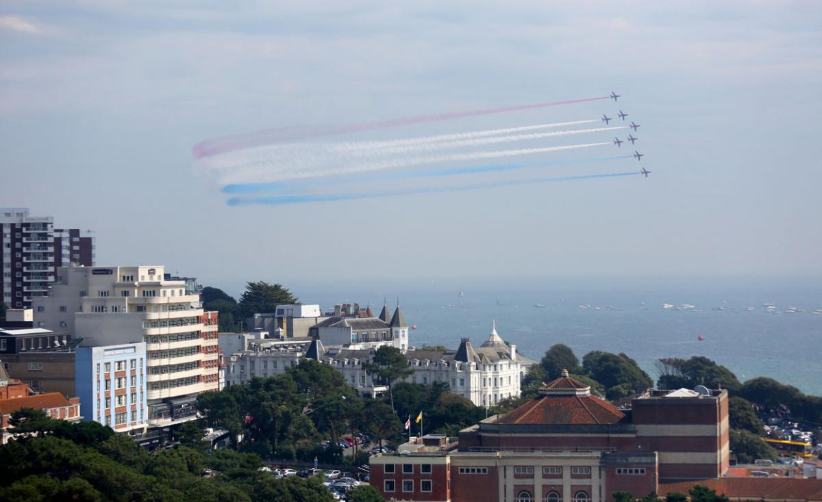 Day three at the Bournemouth Air Festival 2015. Pictures by Corin Messer, from the new Hilton hotel. The Sky Bar takes off in December 2015.
