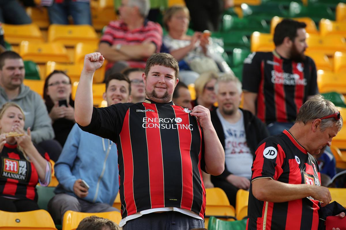 All the pictures of Norwich City v AFC Bournemouth by Richard Crease 