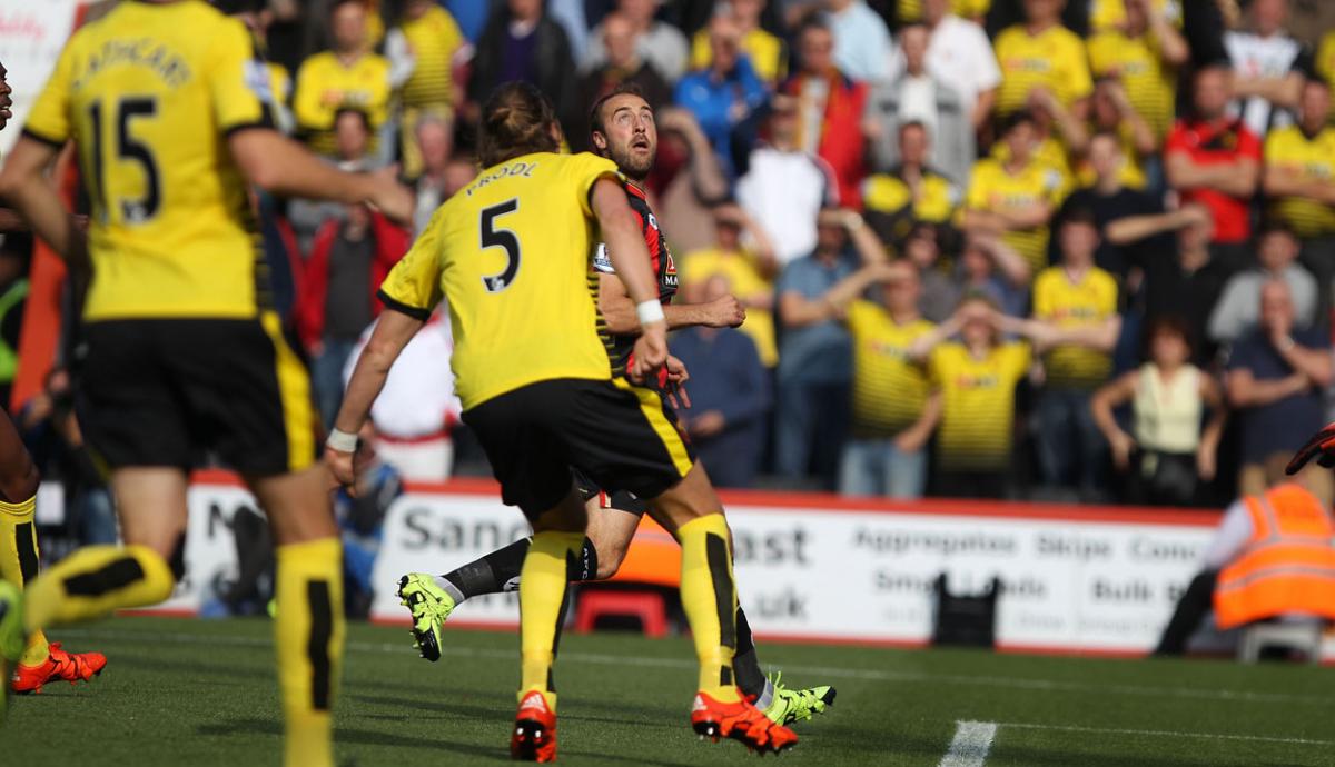 All the action from AFC Bournemouth v Watford on Saturday, October 3, 2015. 