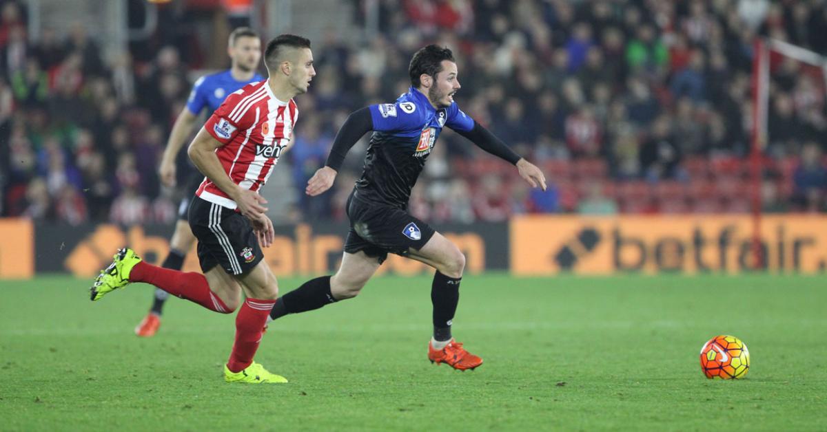 All the pictures from Southampton FC v AFC Bournemouth at the St Mary's Stadium on Sunday, November 2015. 