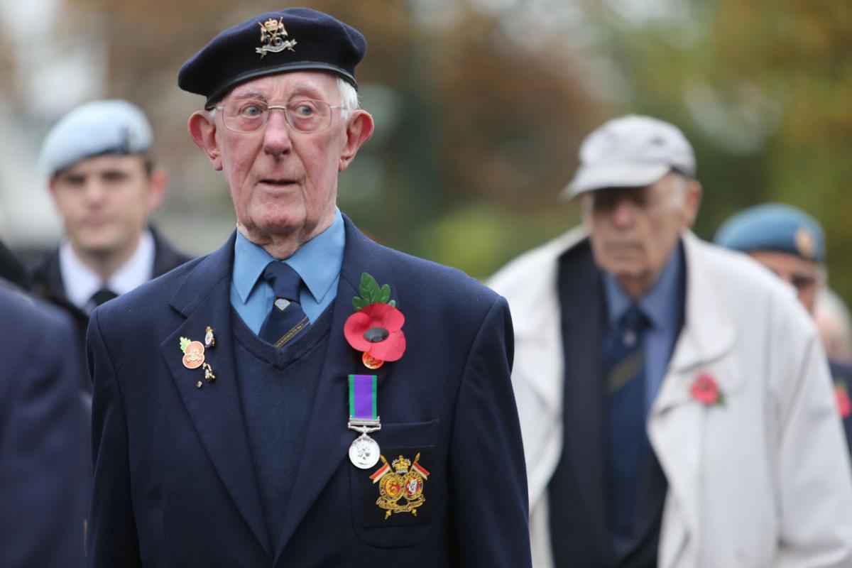 Bournemouth Remembrance Day Parade 2015 