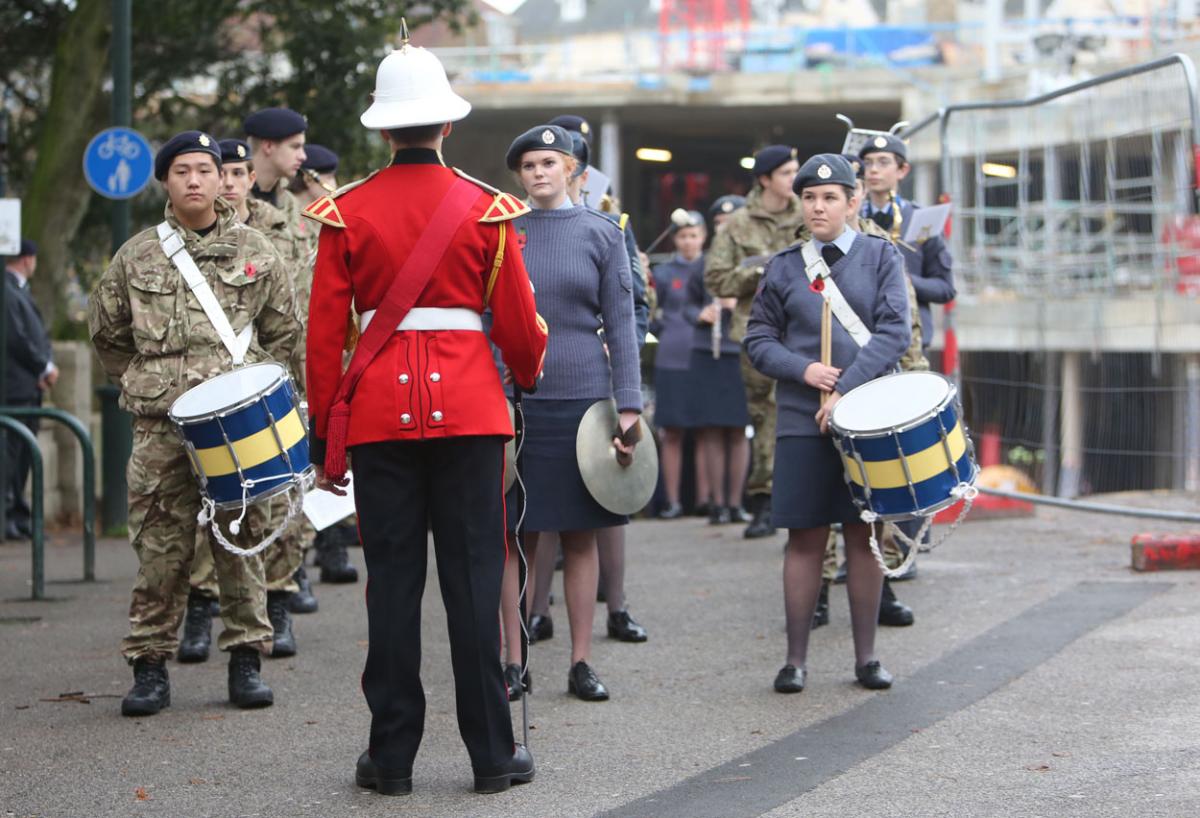 All the pictures from the Bournemouth Remembrance Day Parade 2015