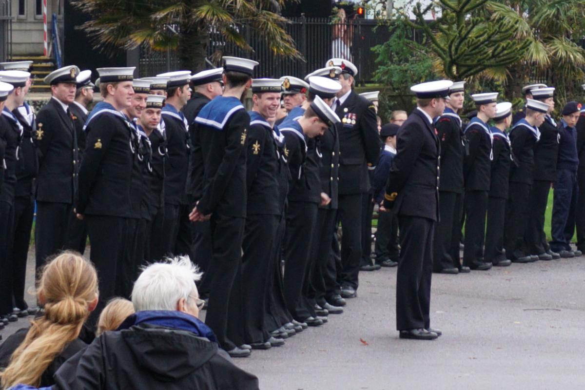 Poole Remembrance Day Parade 2015