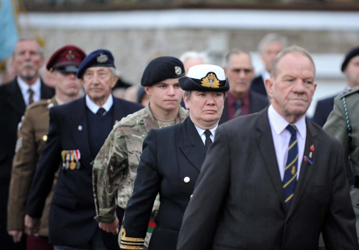 All the pictures from the Swanage Remembrance Day Parade 2015 