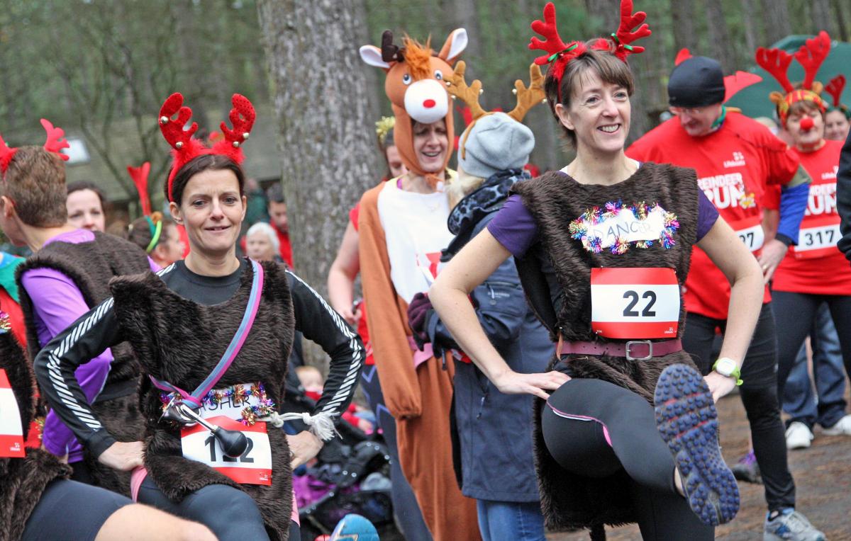 All our pictures of the 2015 Reindeer Run, by Sally Adams
