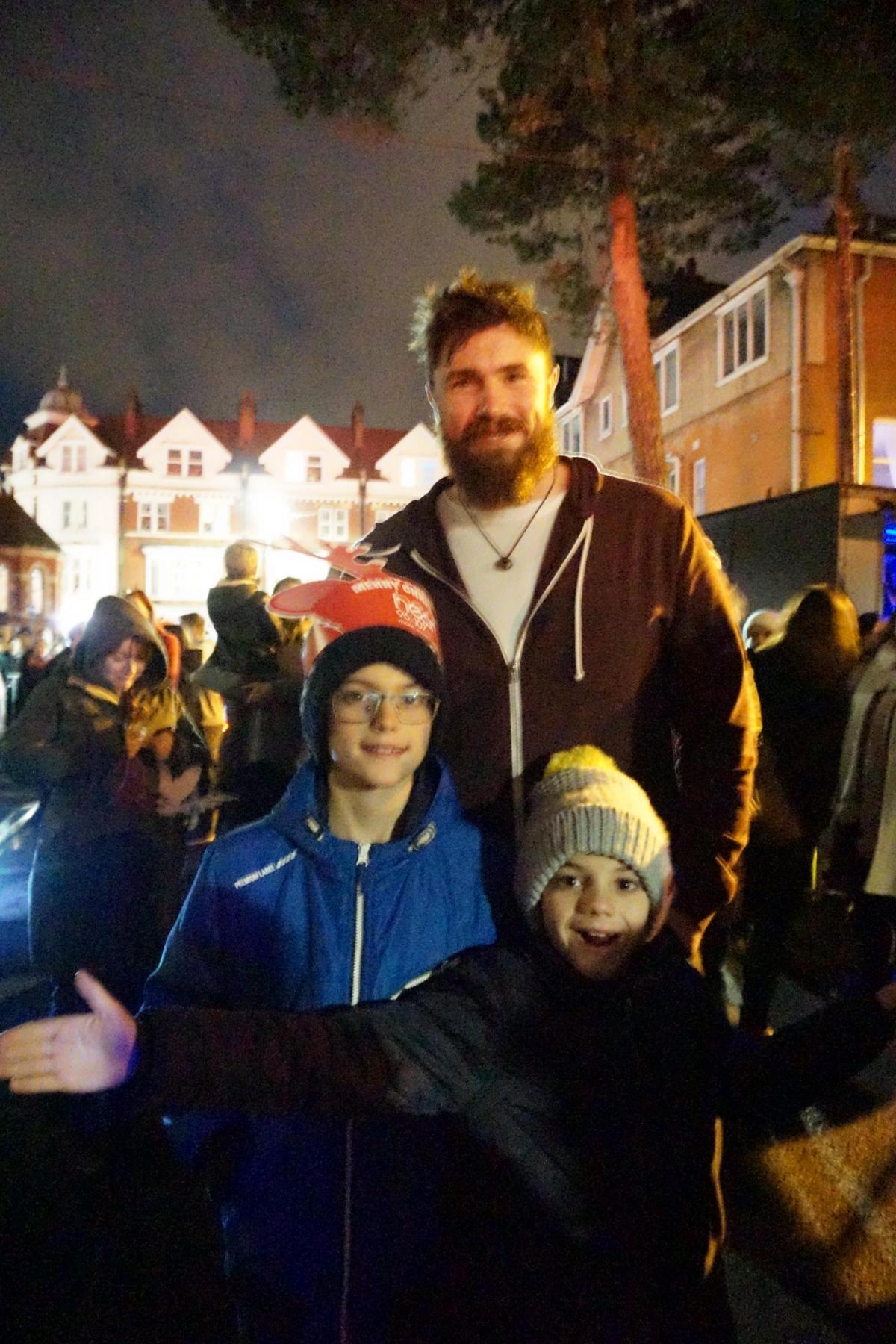 Westbourne's Christmas lights are switched on 