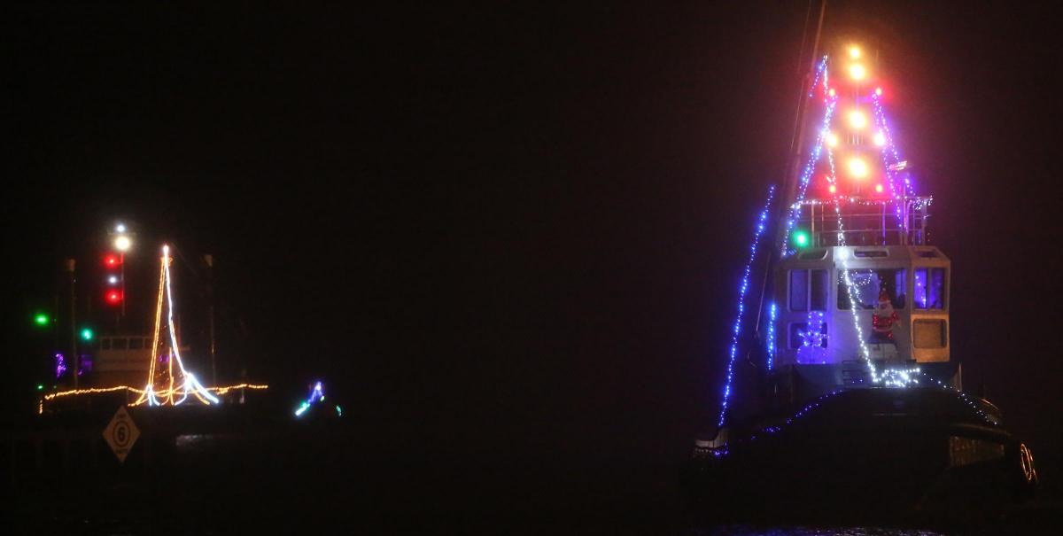 Christmas on the Quay in Poole featuring the Flotilla of Lights. Pictures by Sam Sheldon.