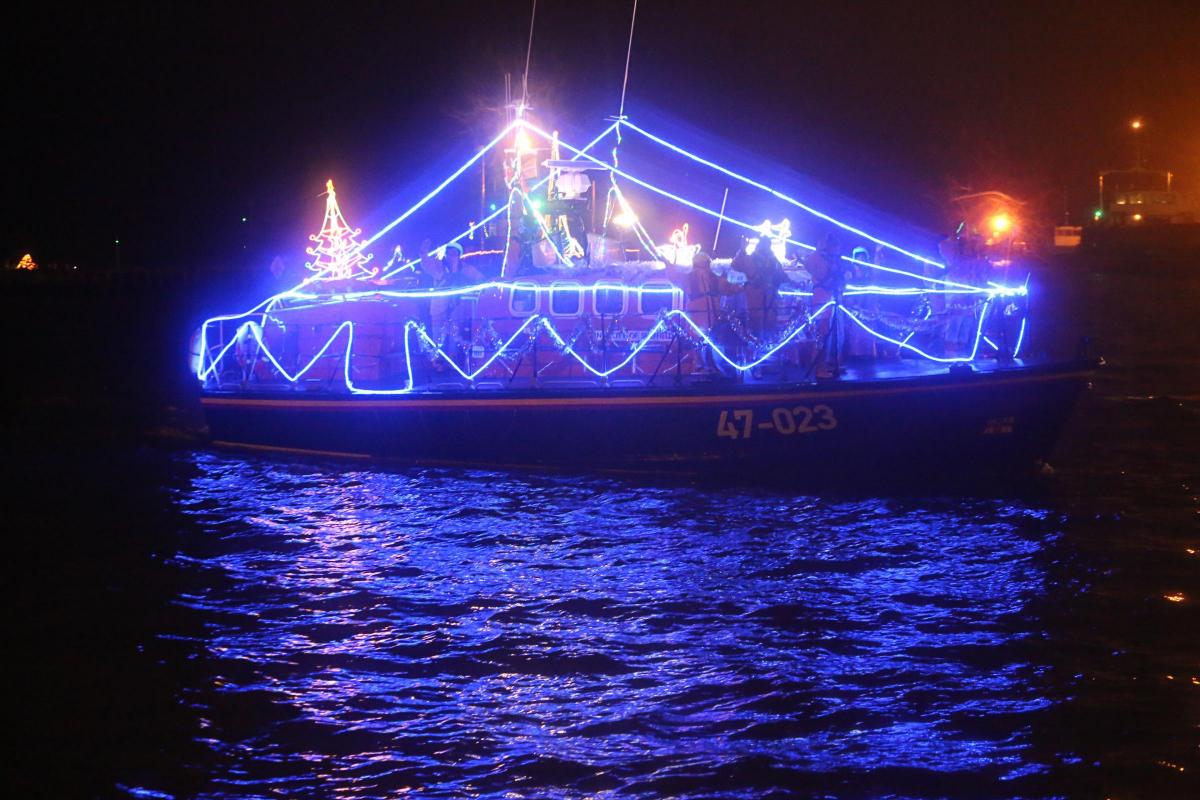 Christmas on the Quay in Poole featuring the Flotilla of Lights. Pictures by Sam Sheldon.