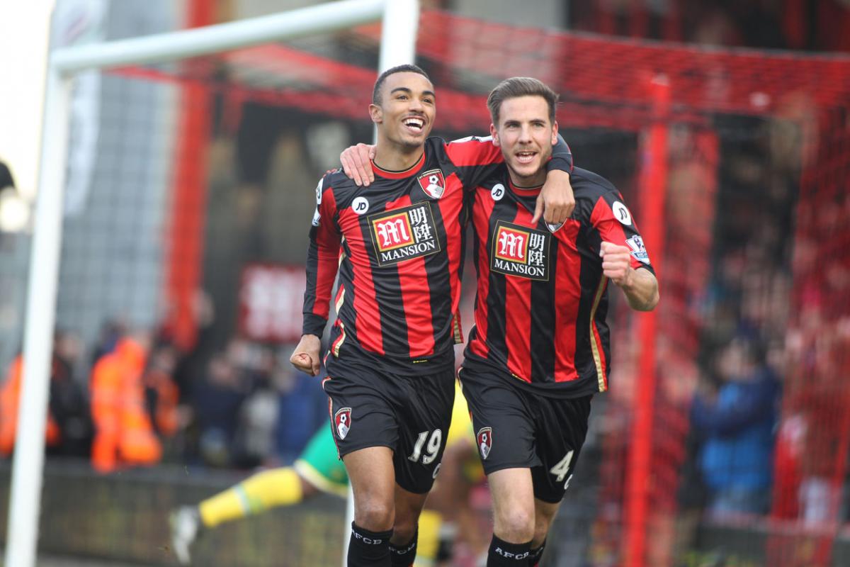 Pictures from AFC Bournemouth v Norwich City on Saturday, January 16, 2016 by Sam Sheldon.