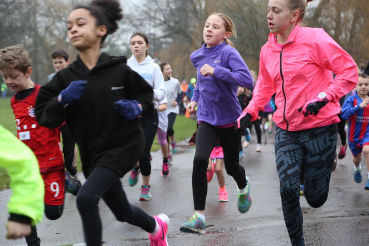 Pictures from Poole junior park run 
