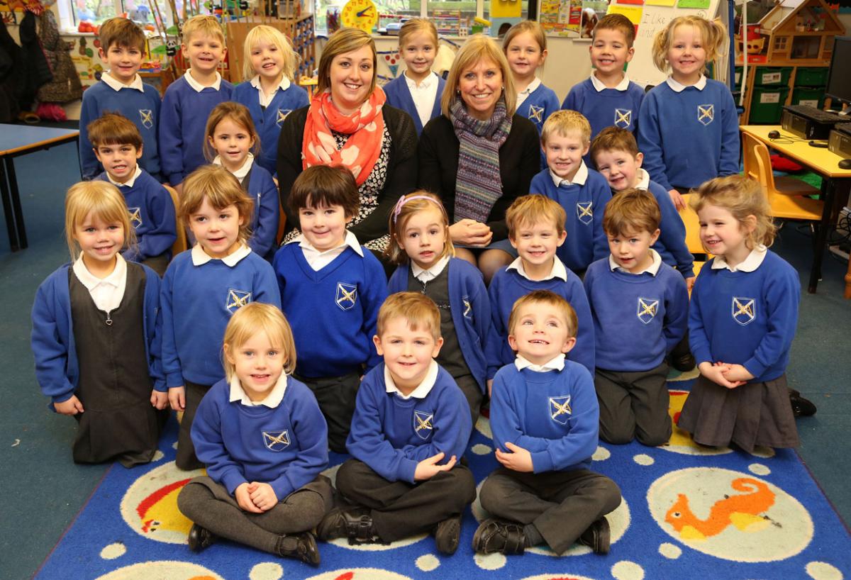 irst Class at St Andrew's Primary School Fontmell Magna. Teacher, Amanda Bull and TA, Louise Cowling. 