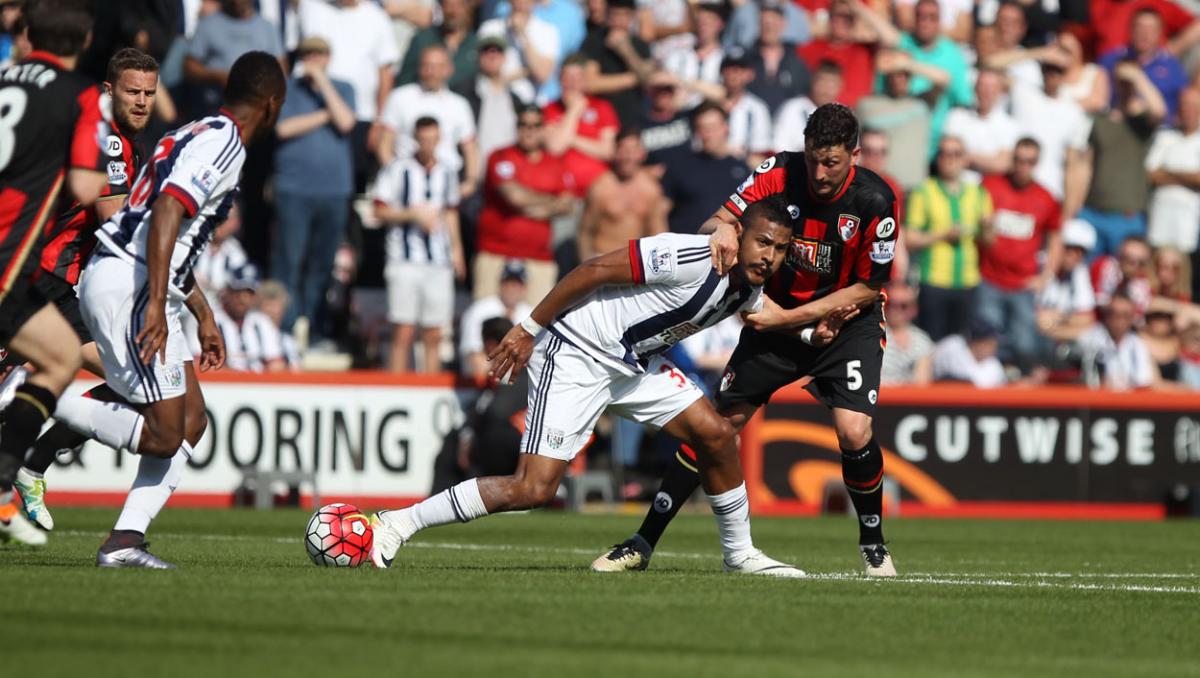 AFC Bournemouth v West Bromwich Albion on Saturday, May 7, 2016