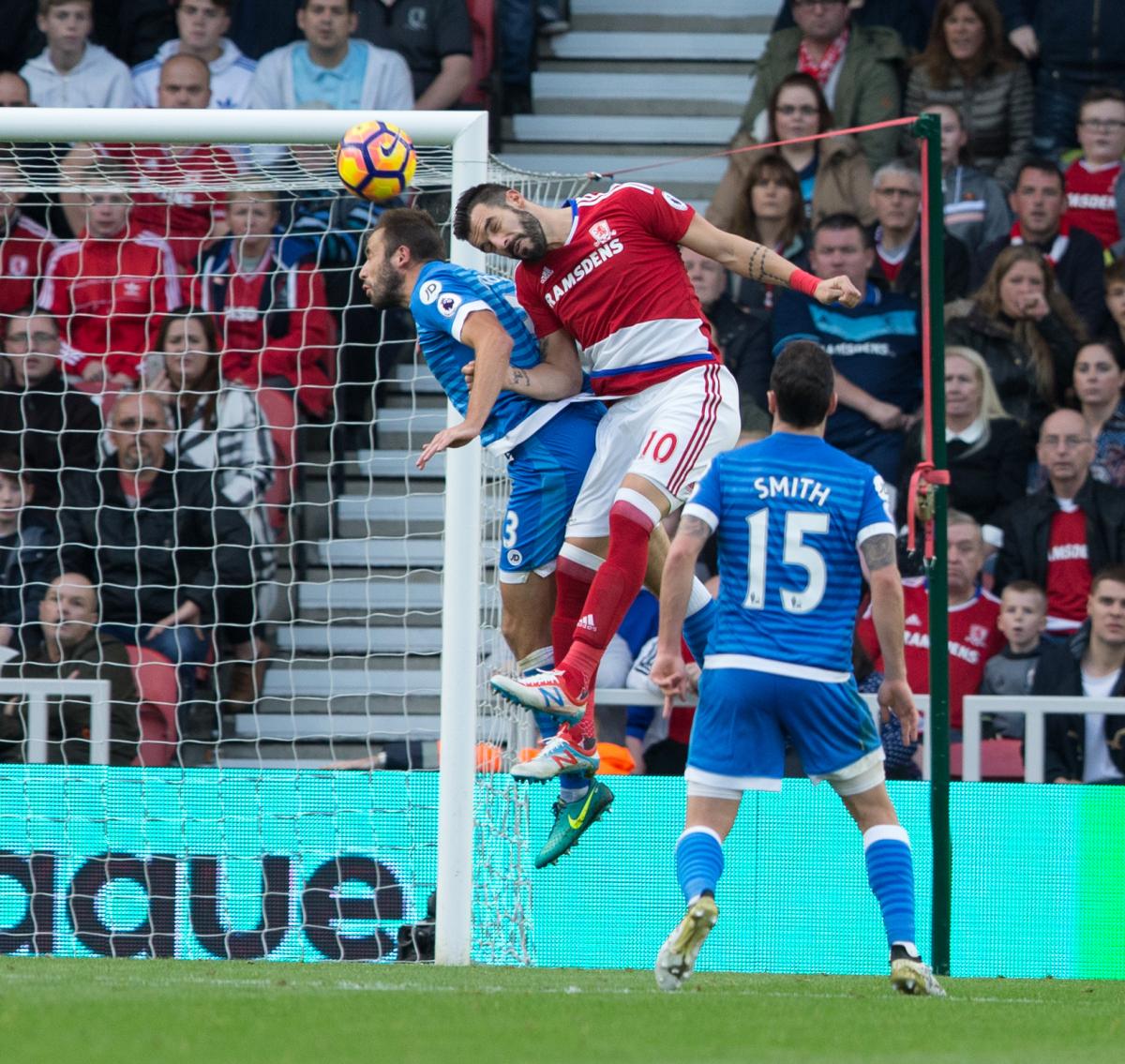 Middlesbrough v AFC Bournemouth at Riverside Stadium. Pictures by James Williamson 