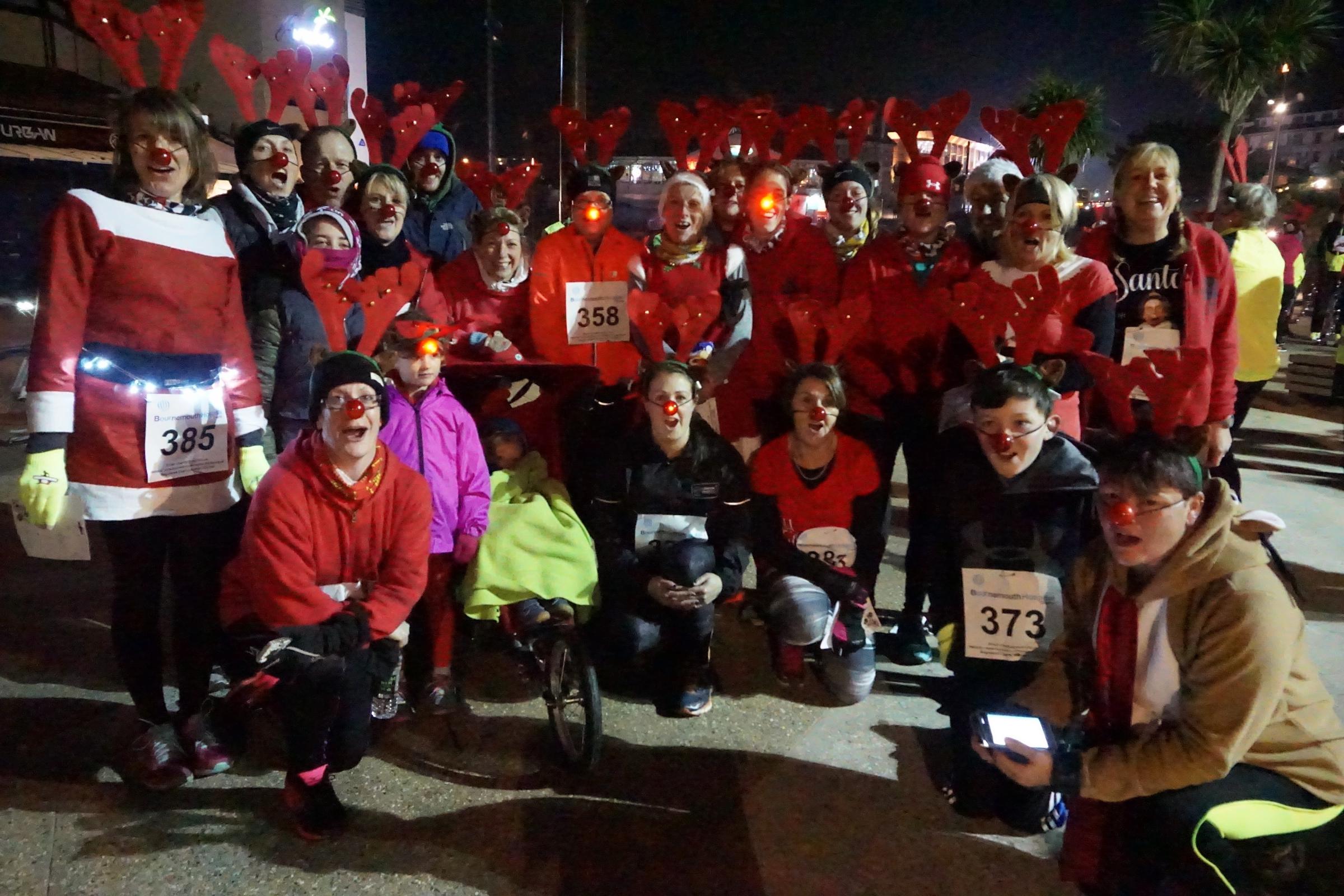 Reindeer, set, GO! Runners brave cold for seafront charity run
