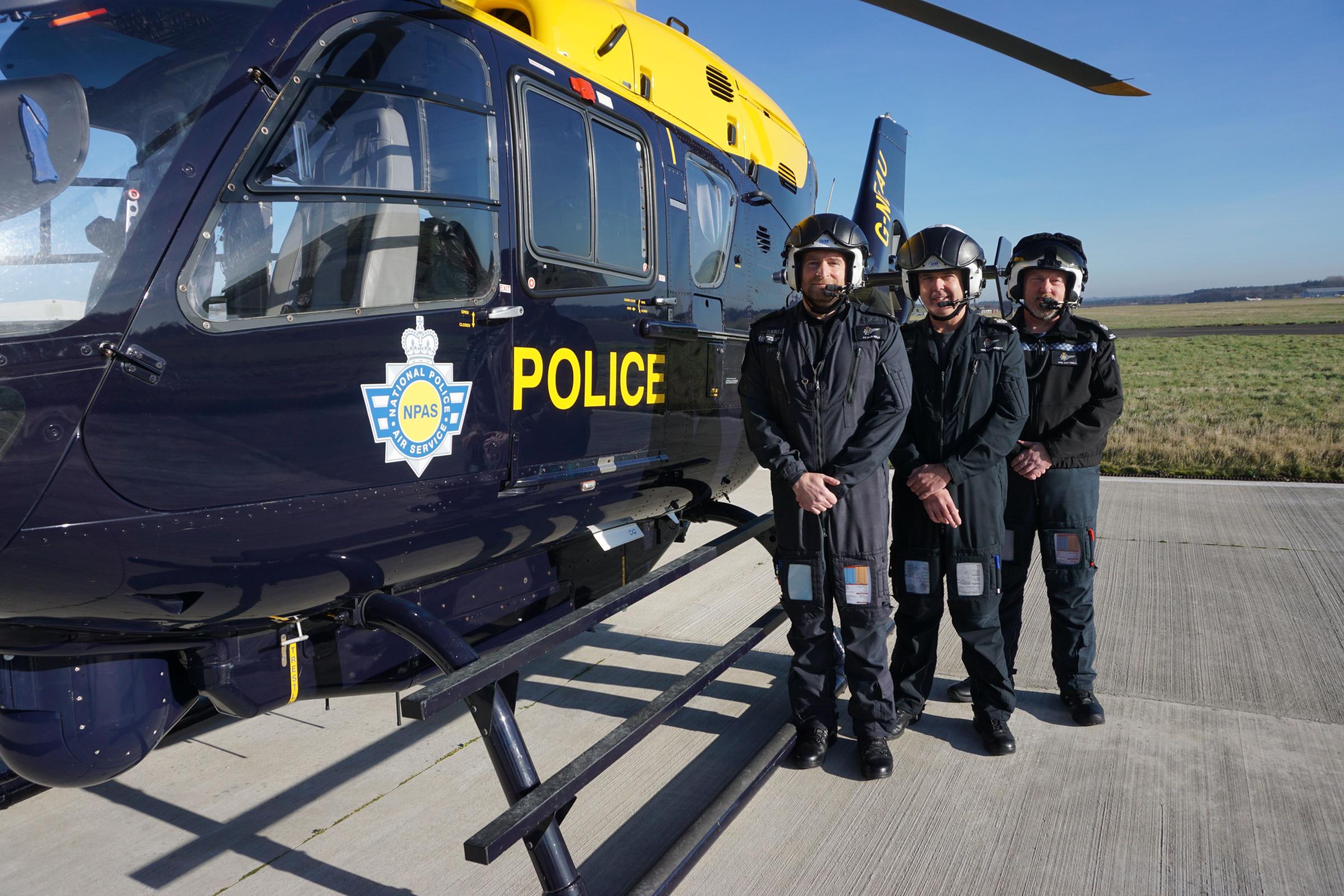 That new sound you hear over Bournemouth? It's the new (slightly quieter) police helicopter