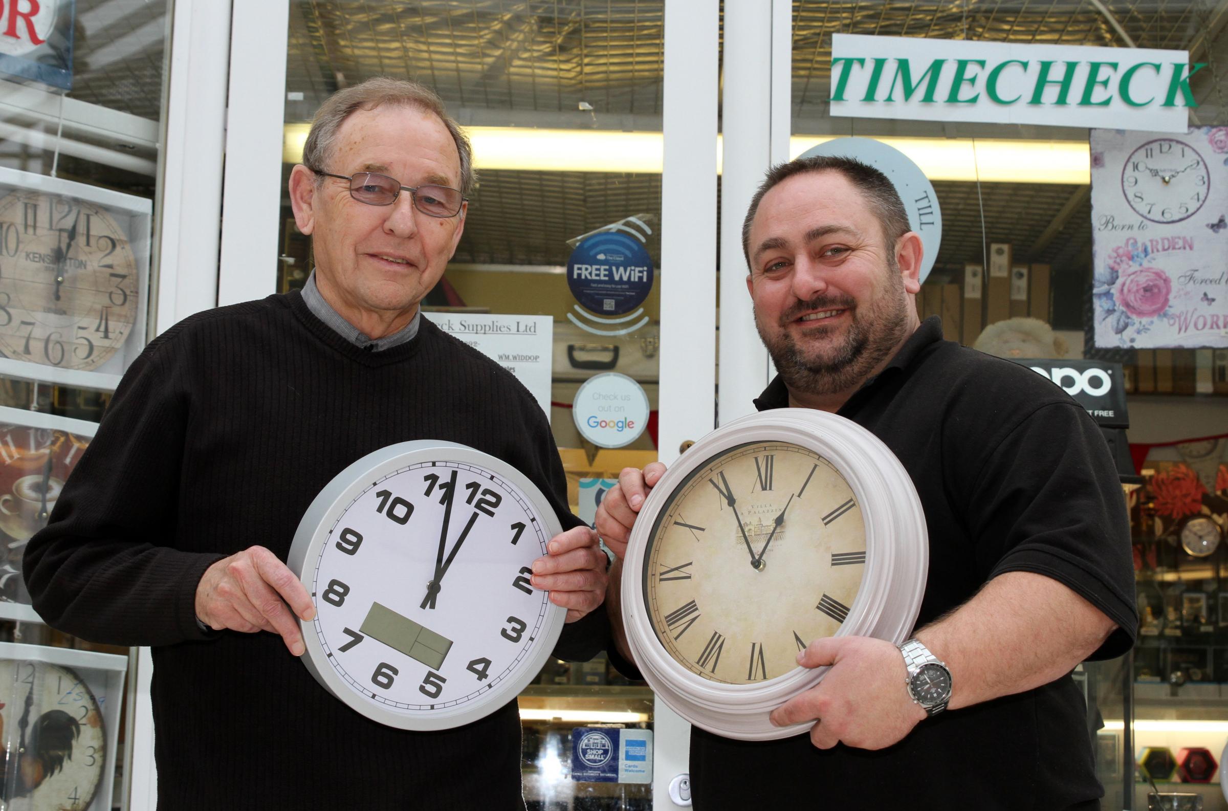Clockmaker to turn back 300 watches and clocks - in time for official start of summer
