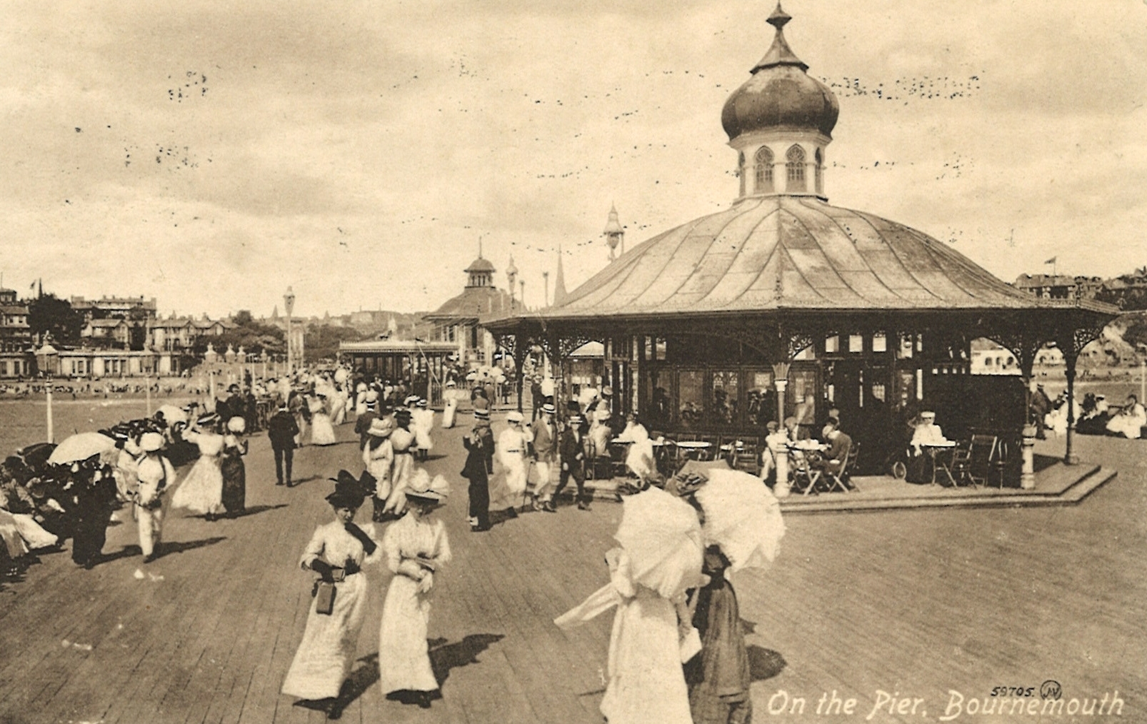 Mystery of Bournemouth Pier postcard is solved - Bournemouth Echo