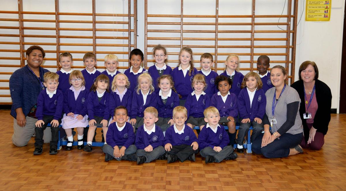 Reception children at Bovington Primary School.  Photos by Richard Crease Photography.