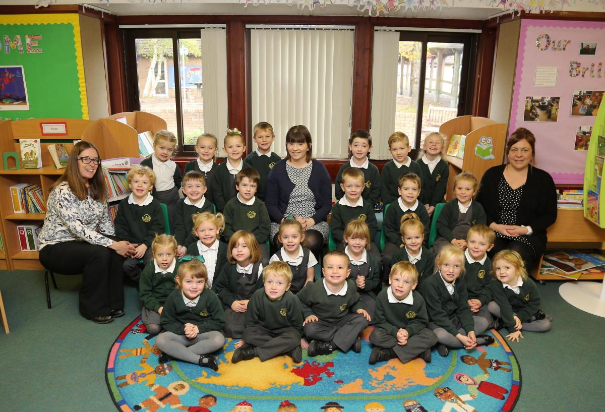 Reception children at Ad Astra Infant School. Photos by Richard Crease Photography.